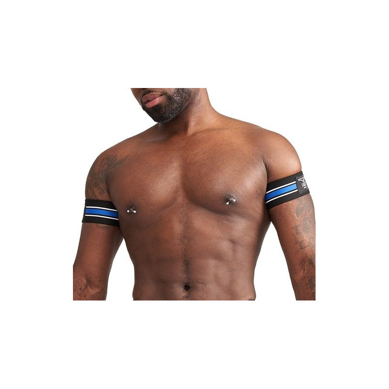 Mr B - Mister B Brassards Biceps Urban Club Bleu x2